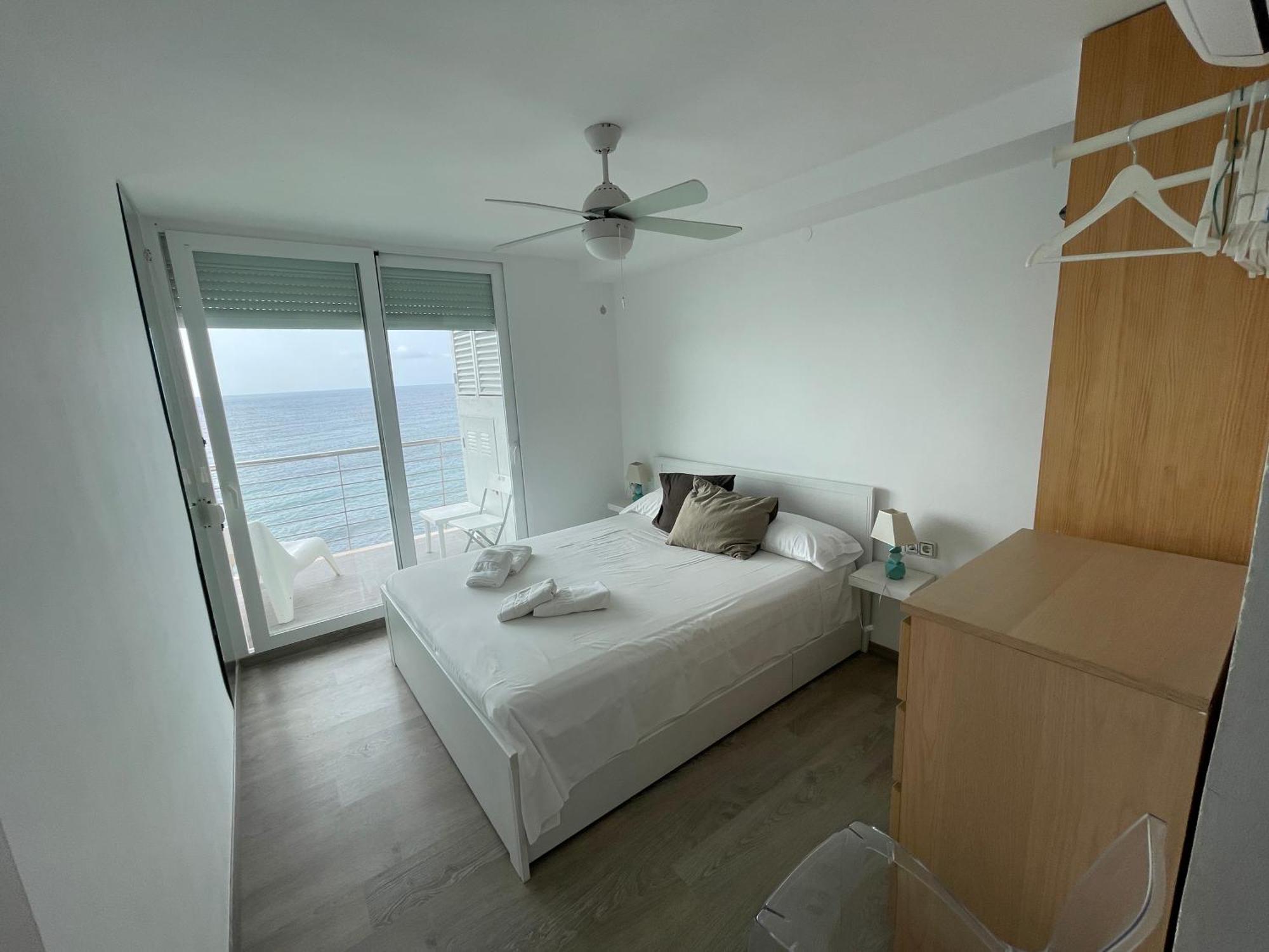 Moraira Sea Front, First Line, Air Conditioning, Heating, First Floor, 2 Habs 4Beds Kültér fotó